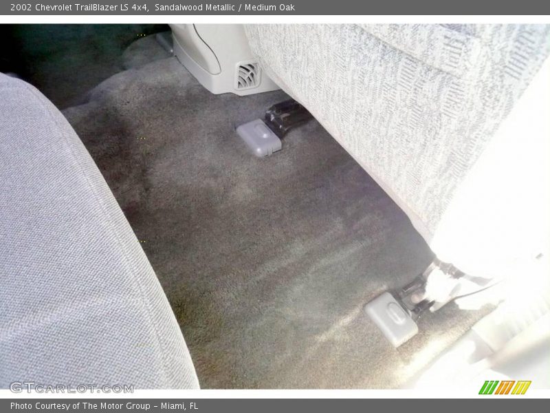 Sandalwood Metallic / Medium Oak 2002 Chevrolet TrailBlazer LS 4x4