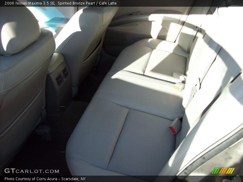 Spirited Bronze Pearl / Cafe Latte 2006 Nissan Maxima 3.5 SE