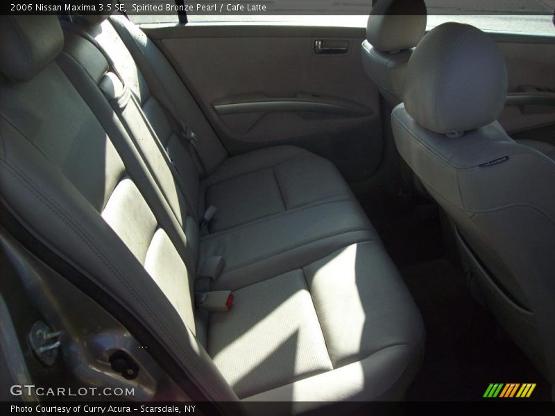 Spirited Bronze Pearl / Cafe Latte 2006 Nissan Maxima 3.5 SE