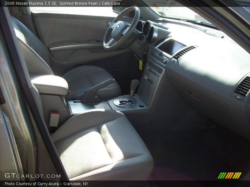 Spirited Bronze Pearl / Cafe Latte 2006 Nissan Maxima 3.5 SE