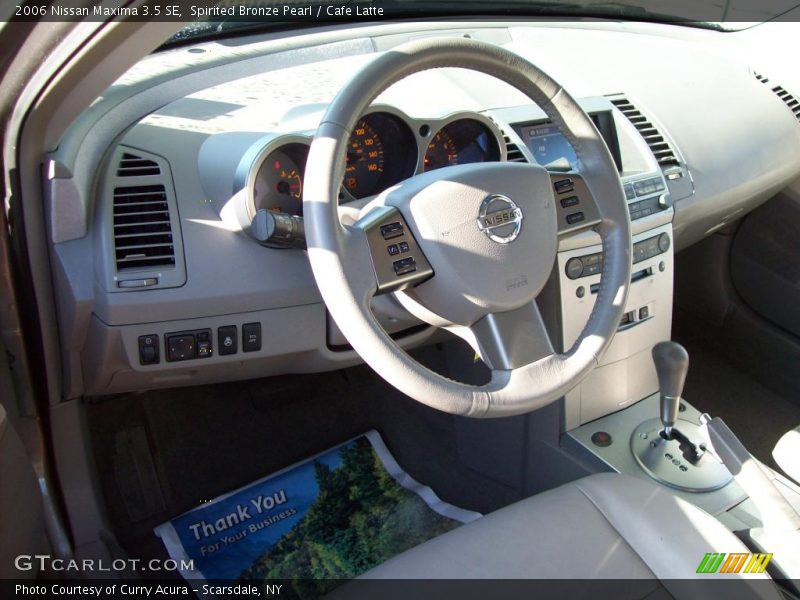 Spirited Bronze Pearl / Cafe Latte 2006 Nissan Maxima 3.5 SE