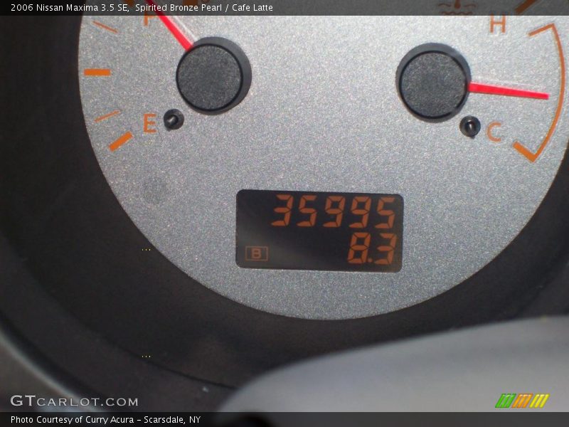 Spirited Bronze Pearl / Cafe Latte 2006 Nissan Maxima 3.5 SE