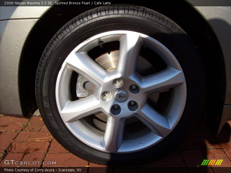 Spirited Bronze Pearl / Cafe Latte 2006 Nissan Maxima 3.5 SE