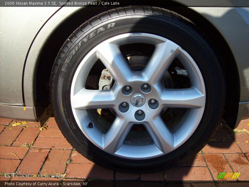 Spirited Bronze Pearl / Cafe Latte 2006 Nissan Maxima 3.5 SE