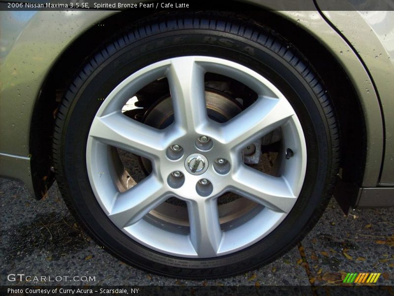 Spirited Bronze Pearl / Cafe Latte 2006 Nissan Maxima 3.5 SE