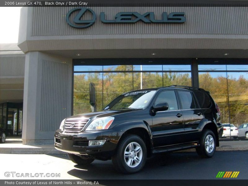 Black Onyx / Dark Gray 2006 Lexus GX 470