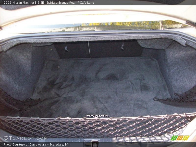 Spirited Bronze Pearl / Cafe Latte 2006 Nissan Maxima 3.5 SE