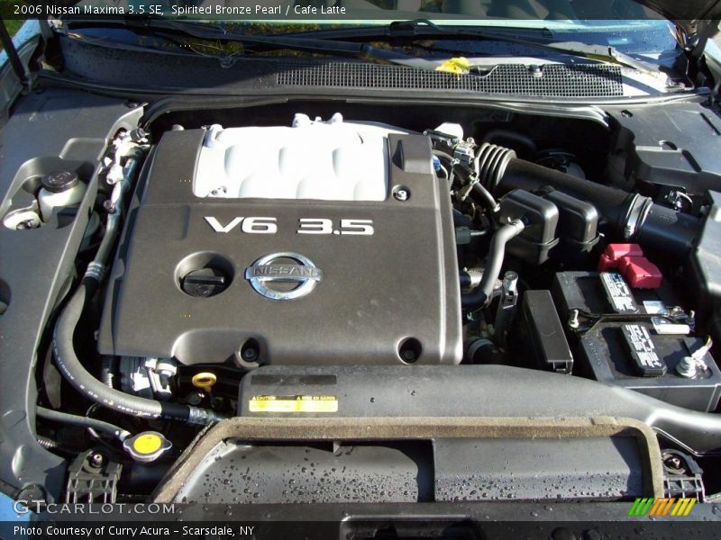 Spirited Bronze Pearl / Cafe Latte 2006 Nissan Maxima 3.5 SE