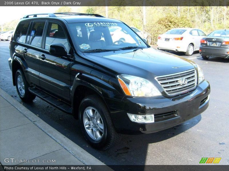 Black Onyx / Dark Gray 2006 Lexus GX 470