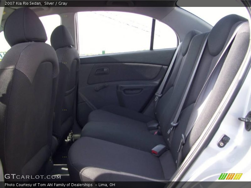 Silver / Gray 2007 Kia Rio Sedan