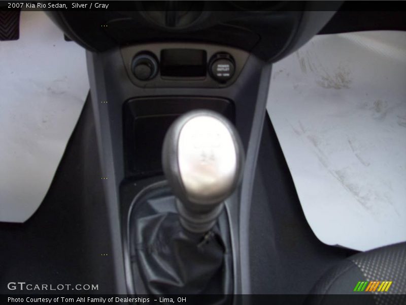 Silver / Gray 2007 Kia Rio Sedan