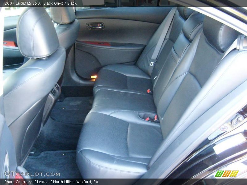 Black Onyx / Black 2007 Lexus ES 350