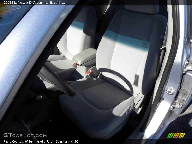 Ice Blue / Gray 2008 Kia Spectra EX Sedan