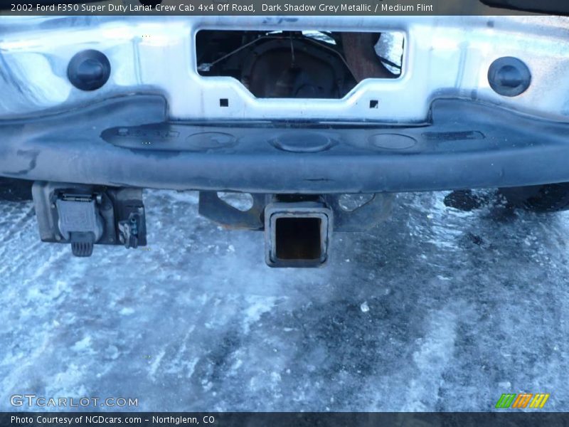 Dark Shadow Grey Metallic / Medium Flint 2002 Ford F350 Super Duty Lariat Crew Cab 4x4 Off Road