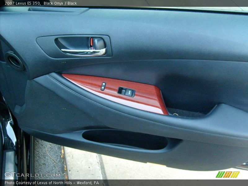 Black Onyx / Black 2007 Lexus ES 350