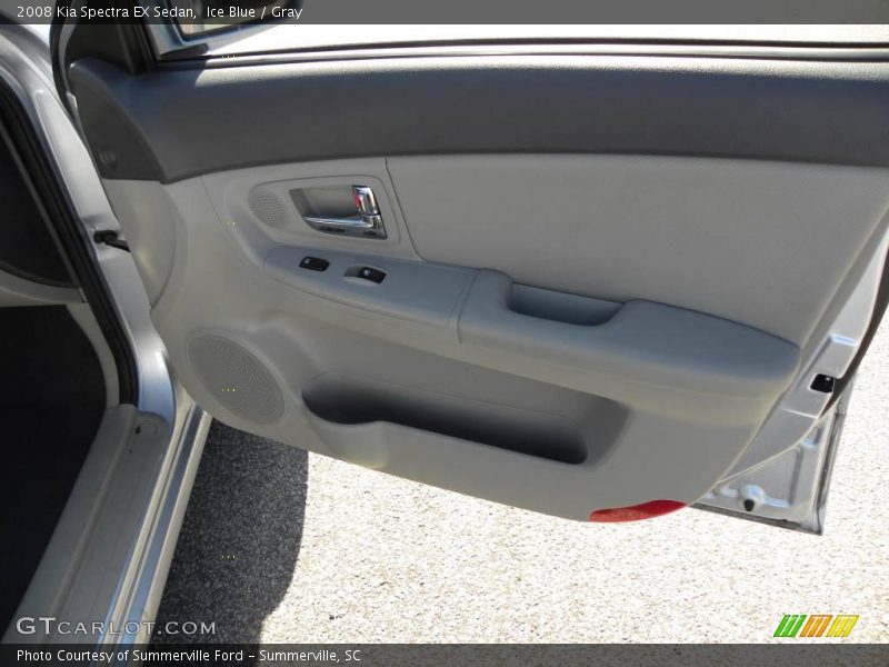 Ice Blue / Gray 2008 Kia Spectra EX Sedan