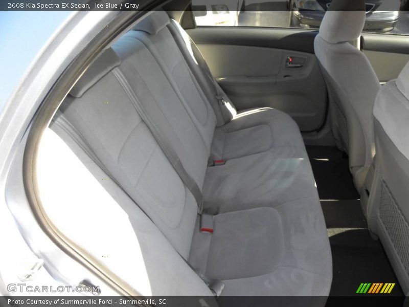 Ice Blue / Gray 2008 Kia Spectra EX Sedan