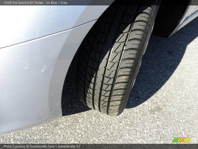 Ice Blue / Gray 2008 Kia Spectra EX Sedan