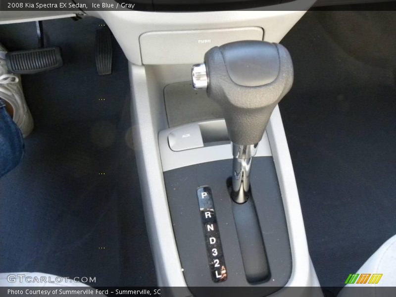 Ice Blue / Gray 2008 Kia Spectra EX Sedan