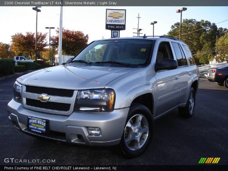 Silverstone Metallic / Light Gray 2006 Chevrolet TrailBlazer LT 4x4