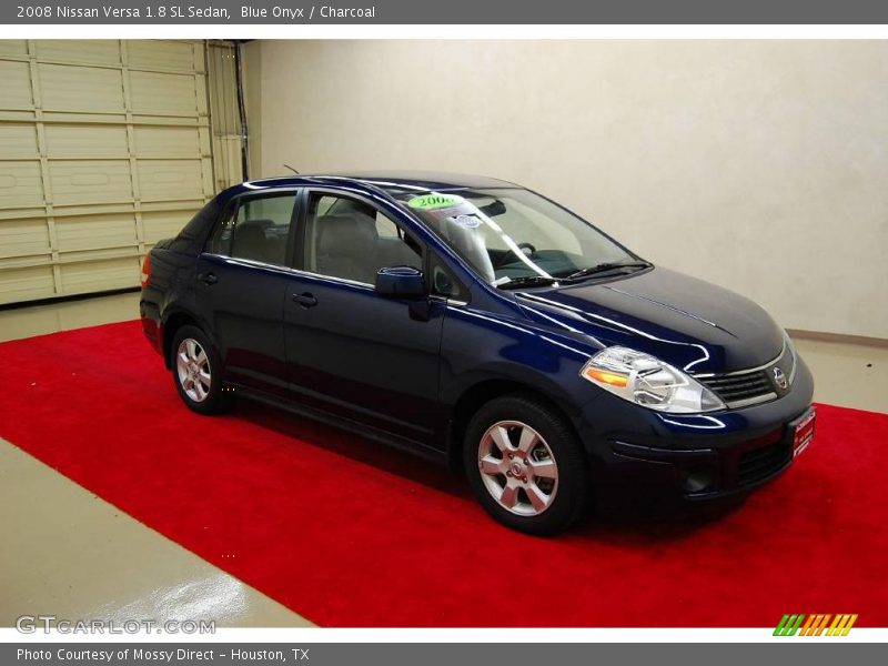 Blue Onyx / Charcoal 2008 Nissan Versa 1.8 SL Sedan