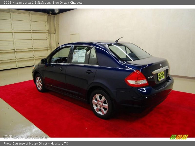 Blue Onyx / Charcoal 2008 Nissan Versa 1.8 SL Sedan