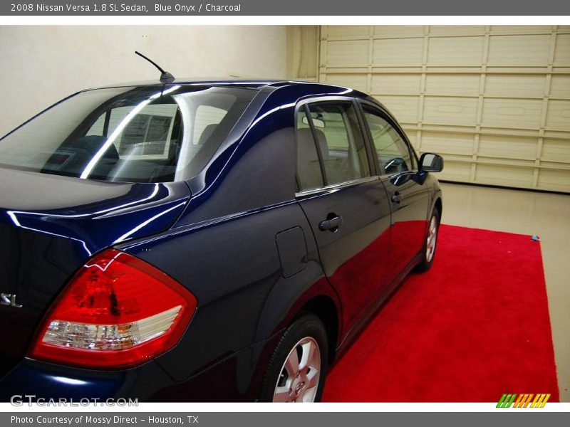 Blue Onyx / Charcoal 2008 Nissan Versa 1.8 SL Sedan