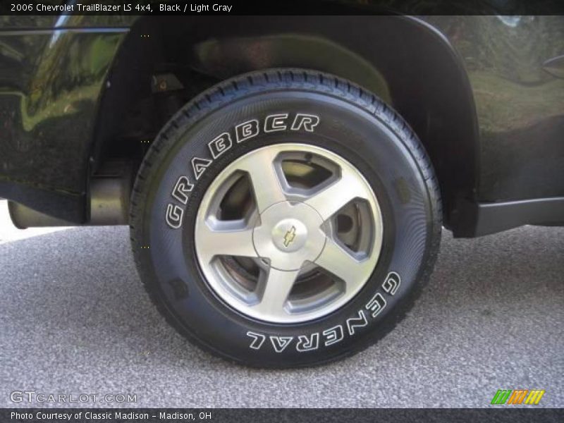 Black / Light Gray 2006 Chevrolet TrailBlazer LS 4x4