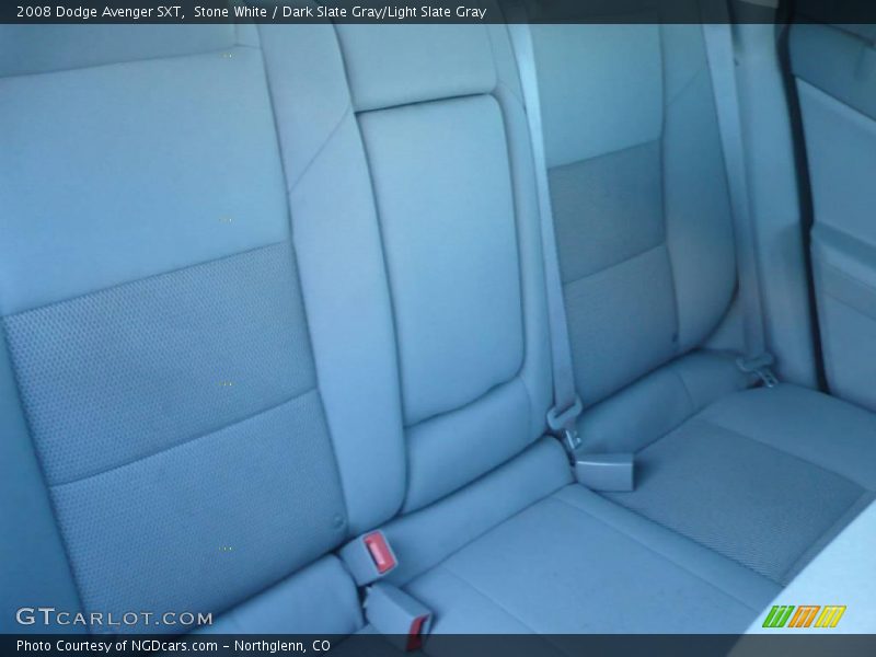 Stone White / Dark Slate Gray/Light Slate Gray 2008 Dodge Avenger SXT
