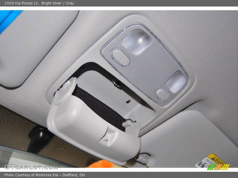 Bright Silver / Gray 2009 Kia Rondo LX