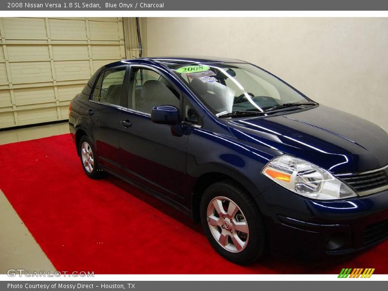 Blue Onyx / Charcoal 2008 Nissan Versa 1.8 SL Sedan