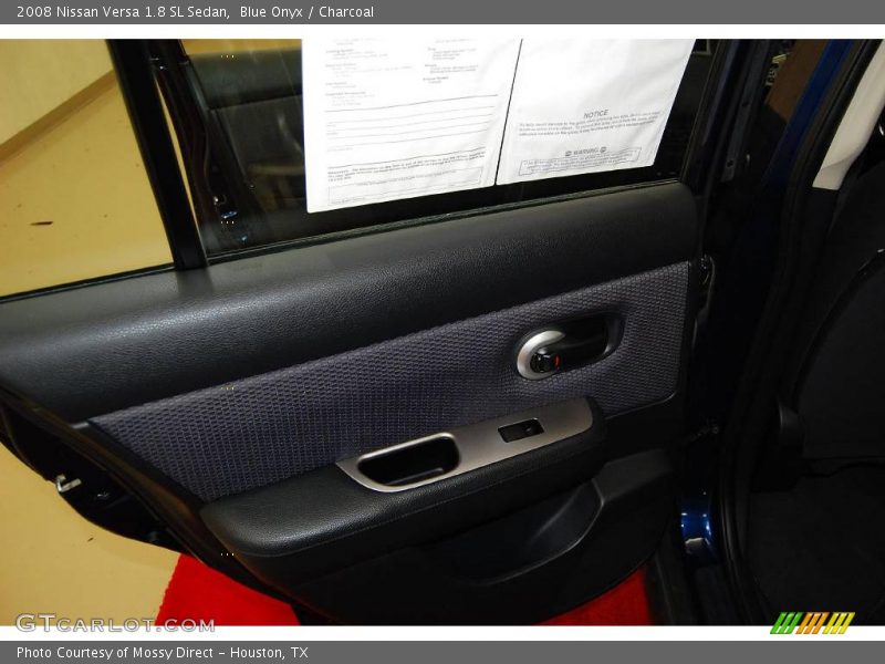 Blue Onyx / Charcoal 2008 Nissan Versa 1.8 SL Sedan