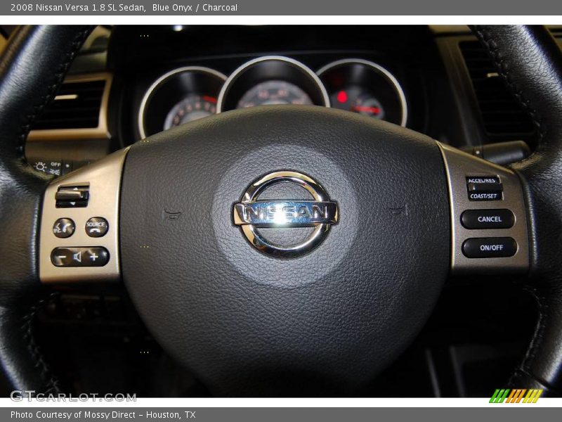 Blue Onyx / Charcoal 2008 Nissan Versa 1.8 SL Sedan