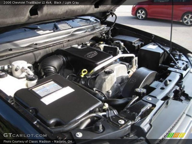 Black / Light Gray 2006 Chevrolet TrailBlazer LS 4x4