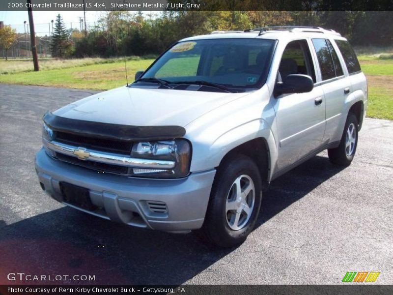 Silverstone Metallic / Light Gray 2006 Chevrolet TrailBlazer LS 4x4