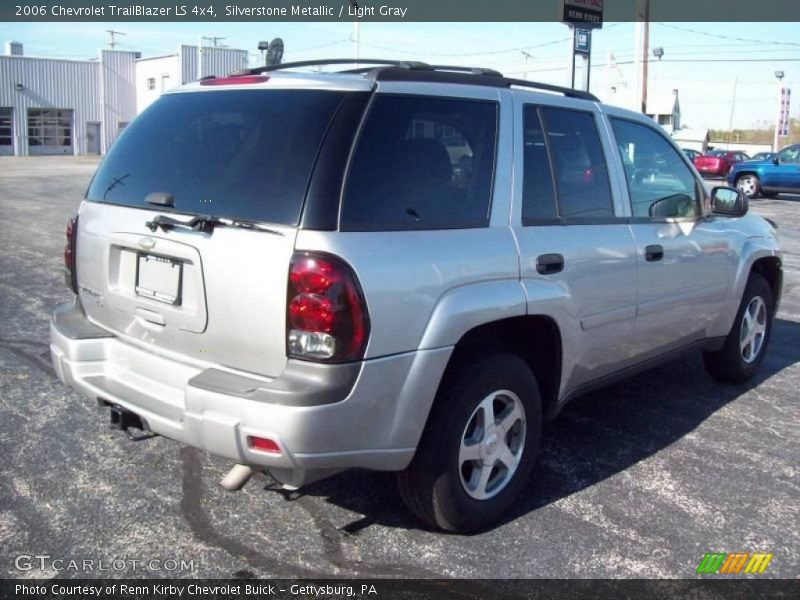 Silverstone Metallic / Light Gray 2006 Chevrolet TrailBlazer LS 4x4