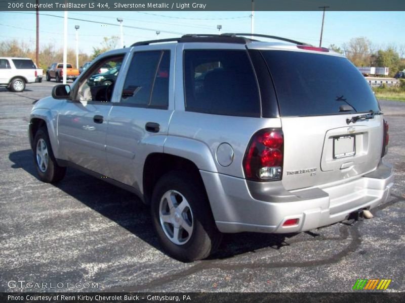 Silverstone Metallic / Light Gray 2006 Chevrolet TrailBlazer LS 4x4
