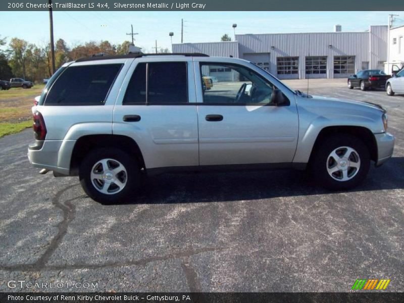 Silverstone Metallic / Light Gray 2006 Chevrolet TrailBlazer LS 4x4