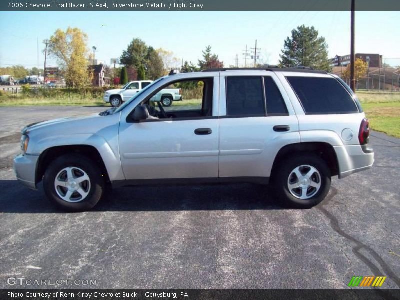Silverstone Metallic / Light Gray 2006 Chevrolet TrailBlazer LS 4x4