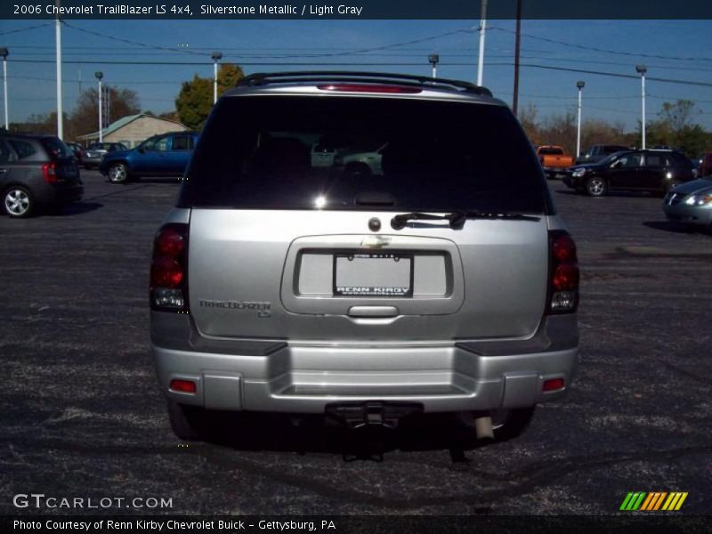 Silverstone Metallic / Light Gray 2006 Chevrolet TrailBlazer LS 4x4