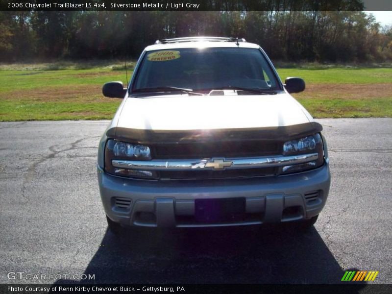 Silverstone Metallic / Light Gray 2006 Chevrolet TrailBlazer LS 4x4