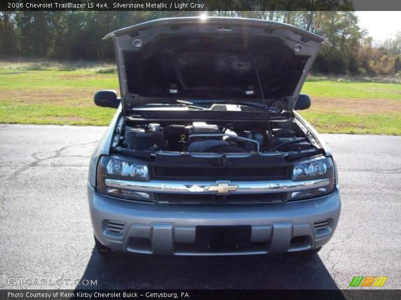 Silverstone Metallic / Light Gray 2006 Chevrolet TrailBlazer LS 4x4