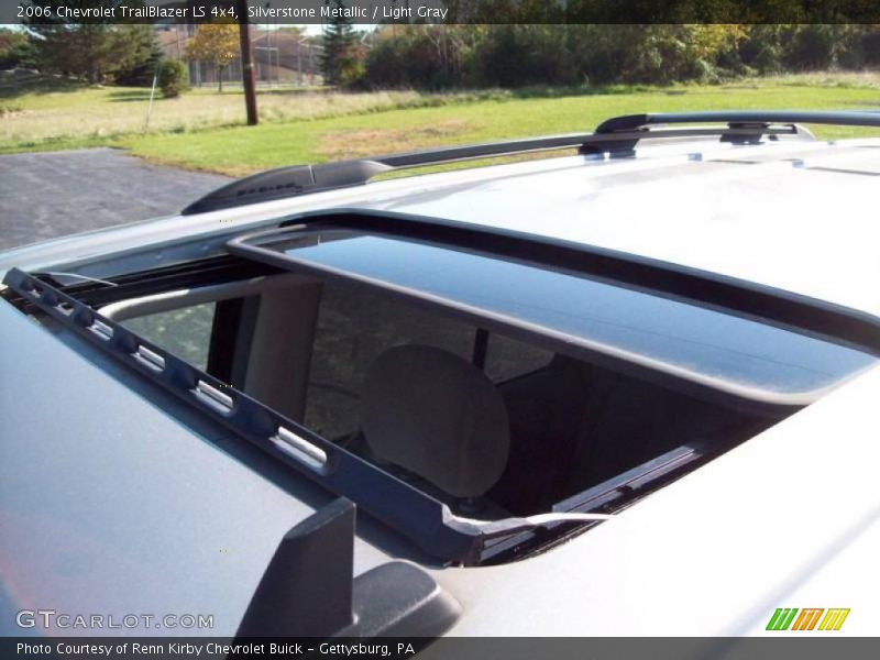 Silverstone Metallic / Light Gray 2006 Chevrolet TrailBlazer LS 4x4