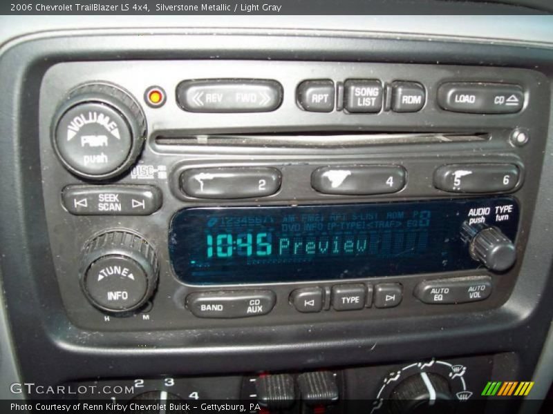 Silverstone Metallic / Light Gray 2006 Chevrolet TrailBlazer LS 4x4