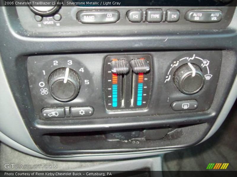 Silverstone Metallic / Light Gray 2006 Chevrolet TrailBlazer LS 4x4