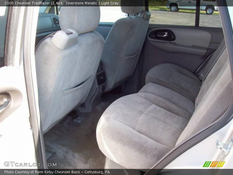 Silverstone Metallic / Light Gray 2006 Chevrolet TrailBlazer LS 4x4