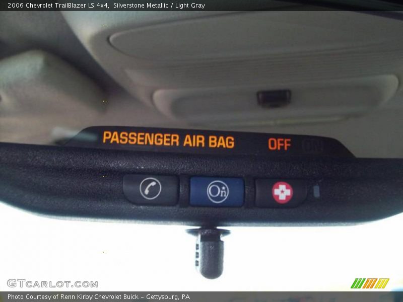 Silverstone Metallic / Light Gray 2006 Chevrolet TrailBlazer LS 4x4