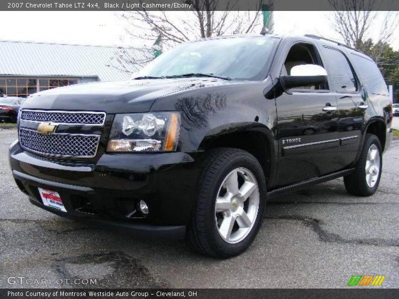 Black / Light Cashmere/Ebony 2007 Chevrolet Tahoe LTZ 4x4