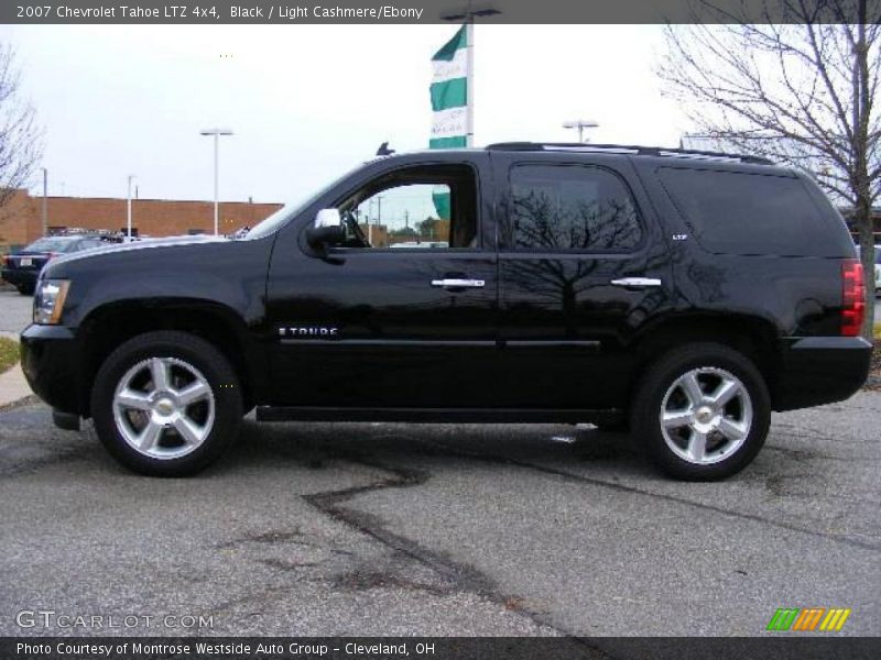 Black / Light Cashmere/Ebony 2007 Chevrolet Tahoe LTZ 4x4
