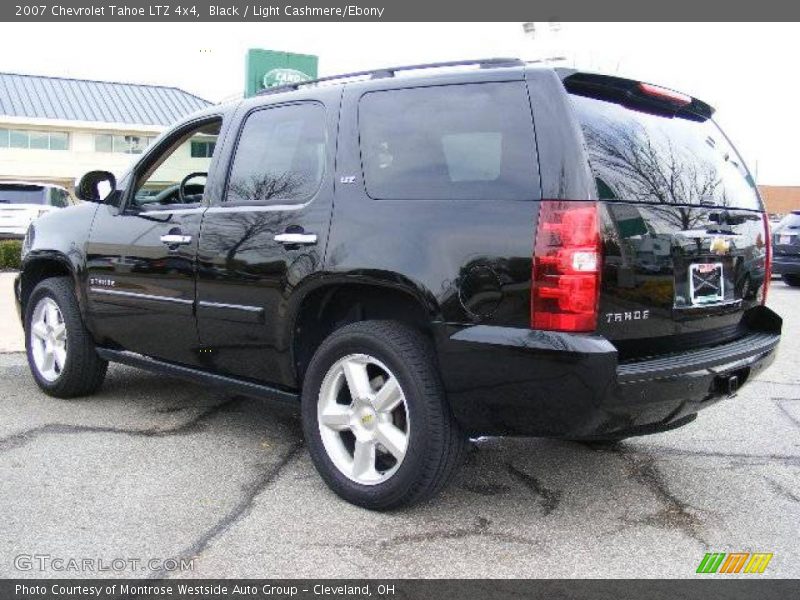 Black / Light Cashmere/Ebony 2007 Chevrolet Tahoe LTZ 4x4